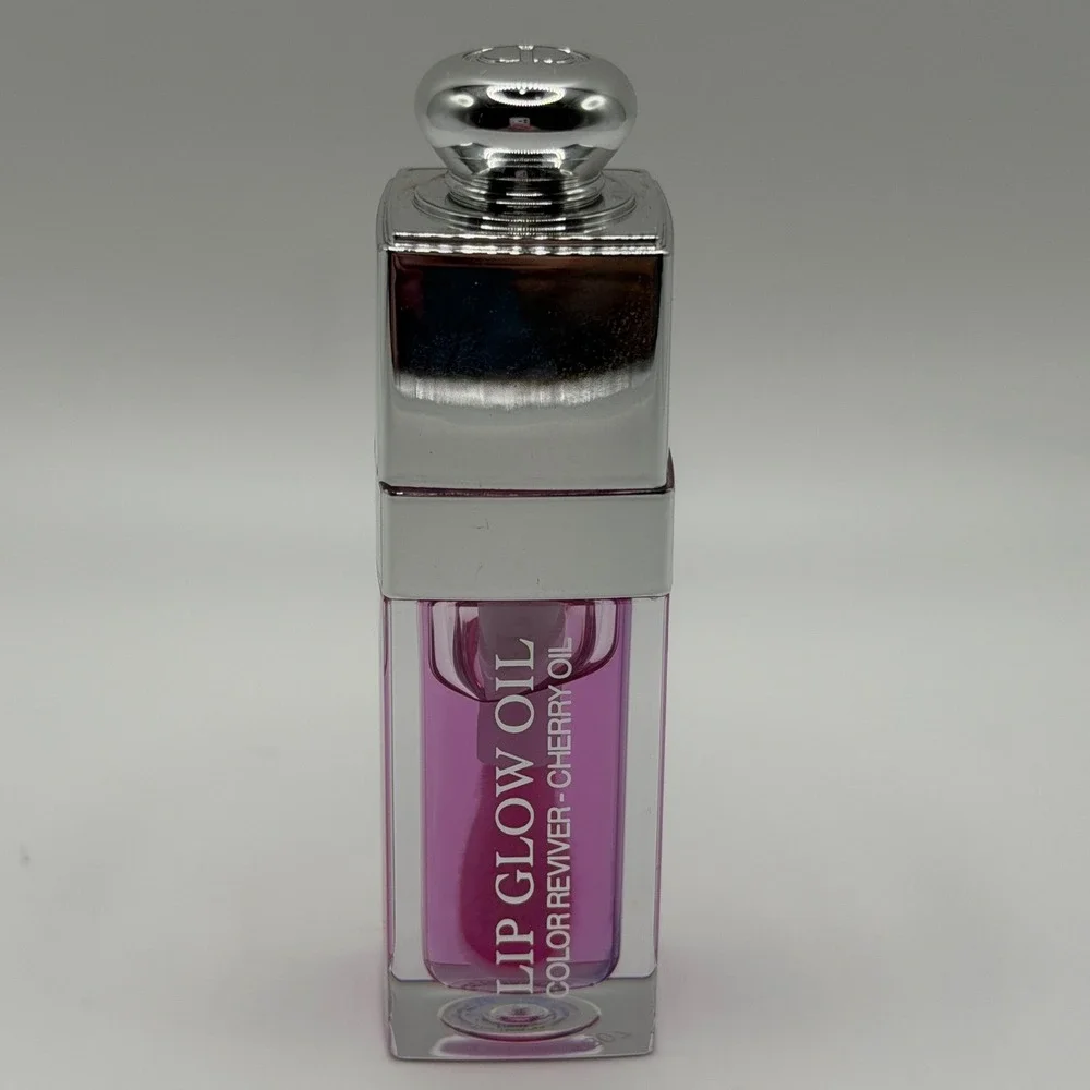 Dior Addict Lip Glow Oil 063 Pink Lilac Color Reviver Cherry Oil 0.20oz New